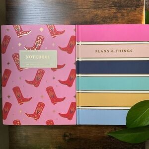 Colorful Notebook Set for Home Organization